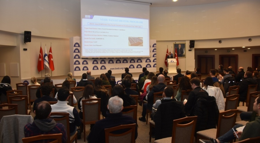Bursa OSB firmalarının temsilcilerine "Yeşil Enerji ve Finansmanı" anlatıldı