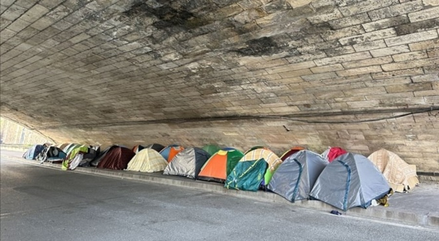 Fransa'da evsizlik sorunu büyüyor