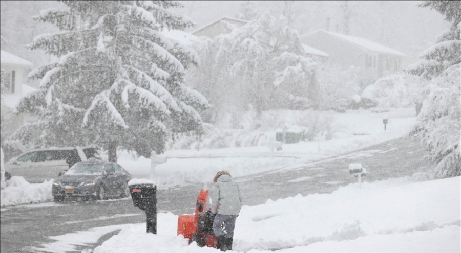 ABD'deki yoğun kar yağışı ve soğuk hava 6 günde 21 kişi ölümüne neden oldu