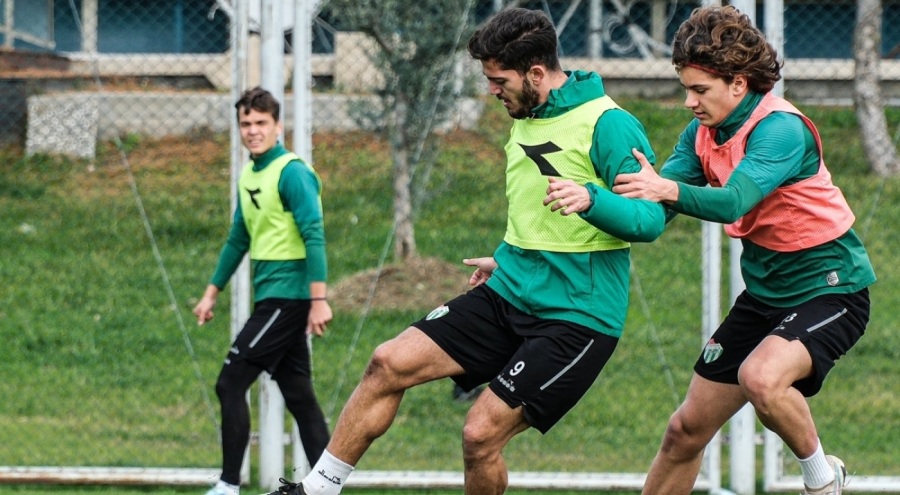 Bursaspor taktik idman çalıştı