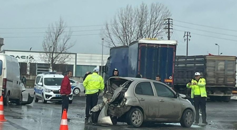 Kırklareli'de zincirleme kaza!