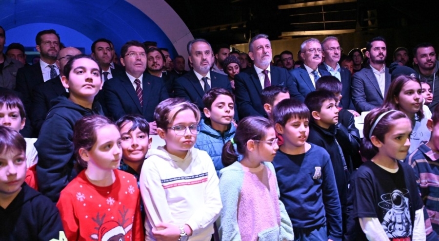 Bursa GUHEM'de uzay yolculuğu heyecanı