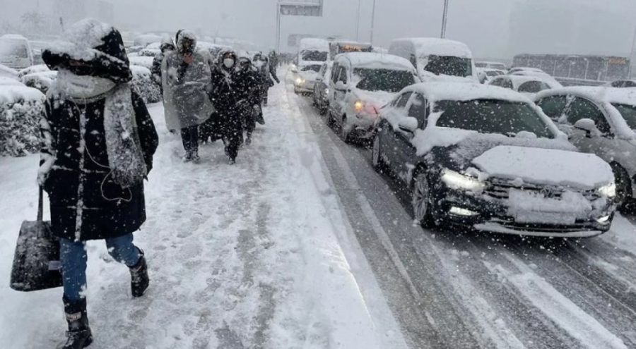 AKOM'dan hafta sonu için kar uyarısı