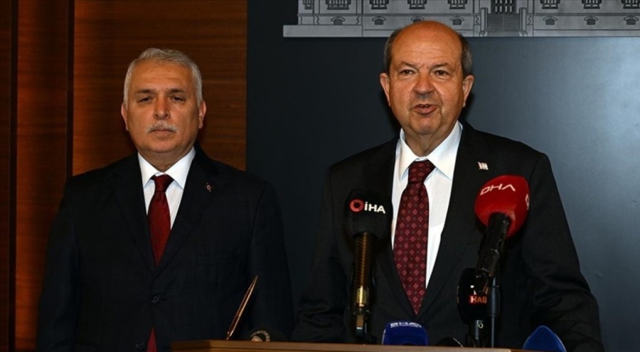 KKTC Cumhurbaşkanı Tatar: Filistin'de yaşananlar ders niteliğindedir