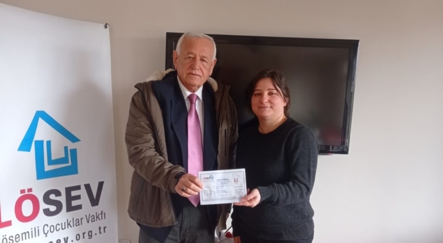 Bursa'da muhtarlardan anlamlı bağış