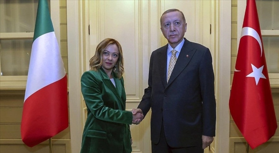 Erdoğan, İtalya Başbakanı Meloni ile görüştü