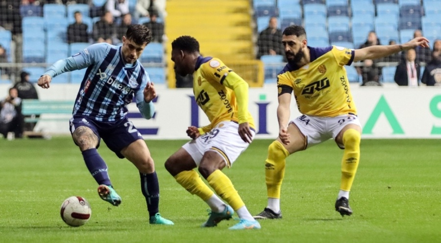 Adana Demirspor ile Ankaragücü berabere kaldı