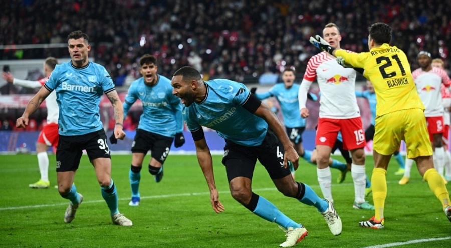 Bayer Leverkusen, Leipzig karşısında son dakikada galibiyete uzandı