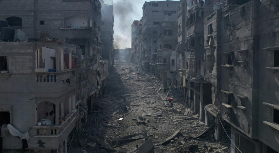 Gazze'de çatışmalar 106'ncı gününde devam etti