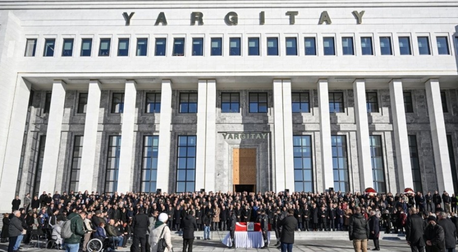 Vefat eden Yargıtay Üyesi Şahin Çil için tören düzenlendi