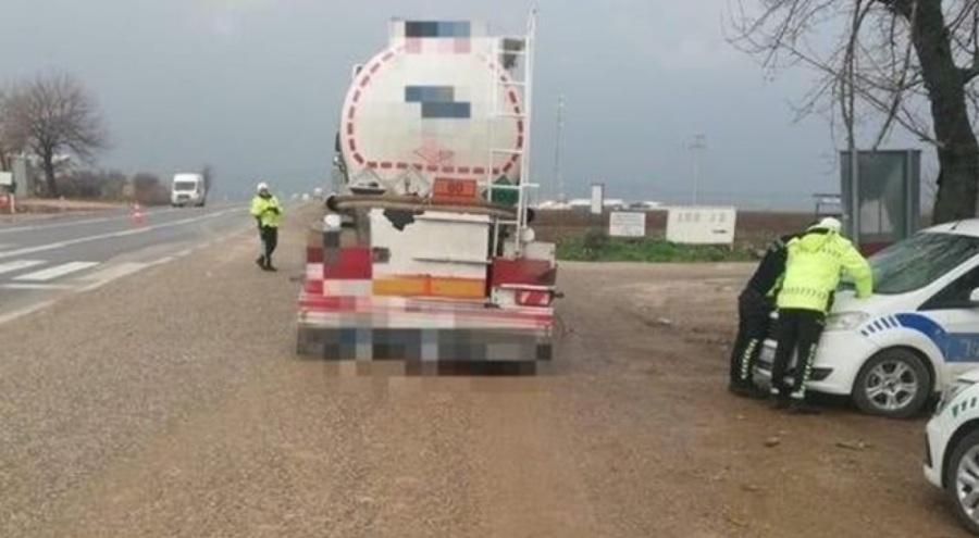 Gaziantep'te kış tedbirlerine uymayan sürücülere ceza yağdı