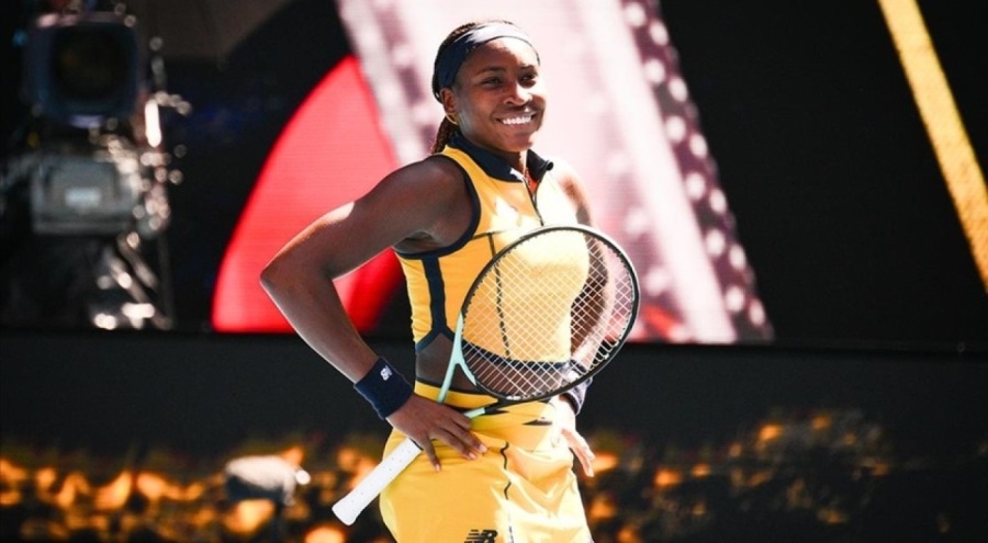 Gauff, Avustralya Açık'ta yarı finale yükseldi