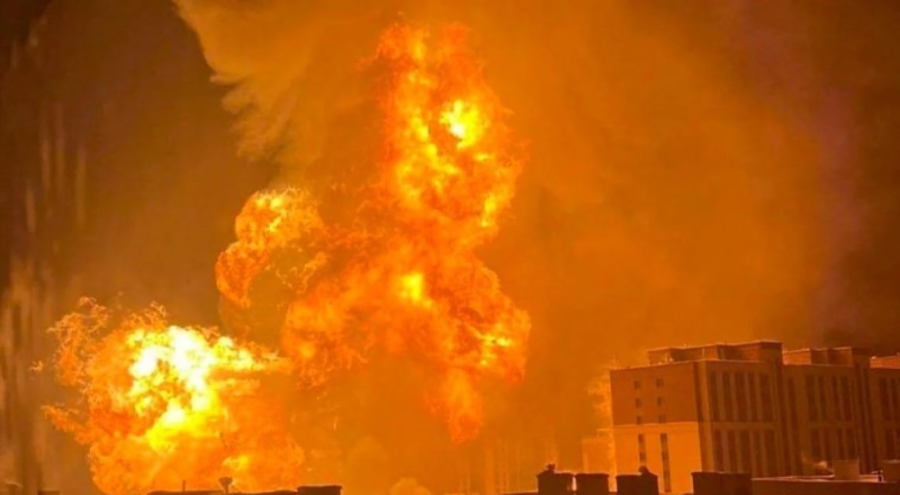 Moğolistan'da 60 tonluk patlama