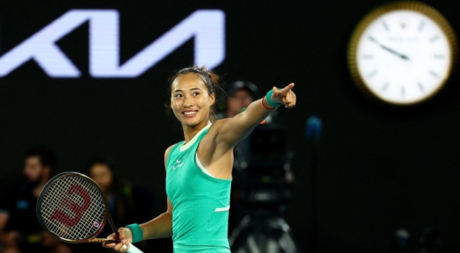 Qinwen Zheng, Avustralya Açık'ta yarı finalde!