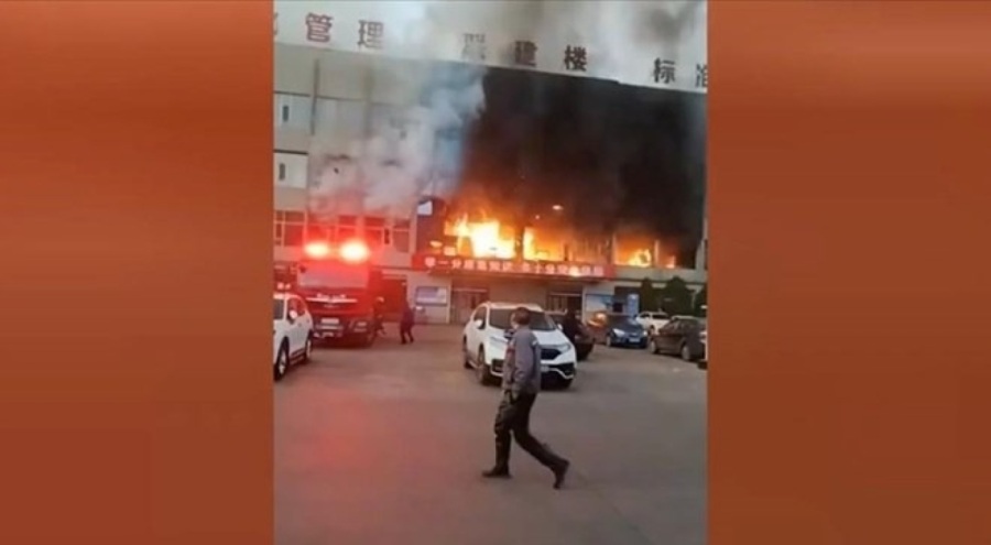 Çin'de yangın faciası: Çok sayıda can kaybı