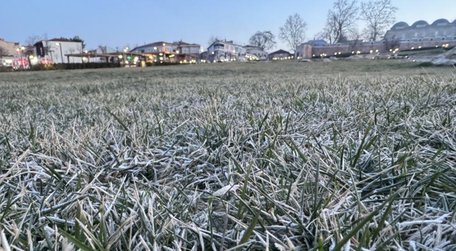 Trakya'da soğuk hava etkili oldu