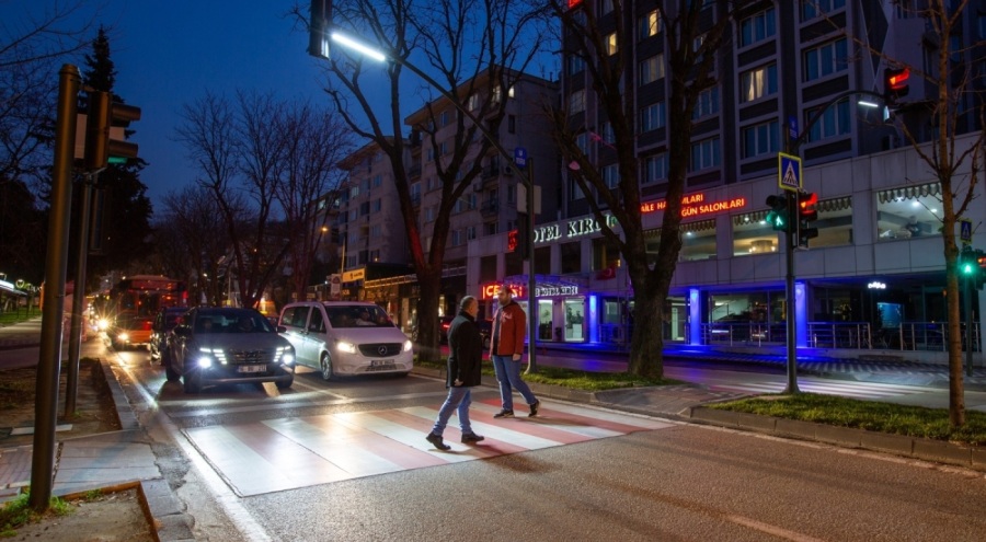 Bursa'da yayalar için yeni uygulama!