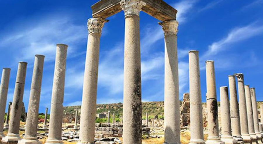 Antalya'da Perge Antik Kenti'ne rekor ziyaretçi