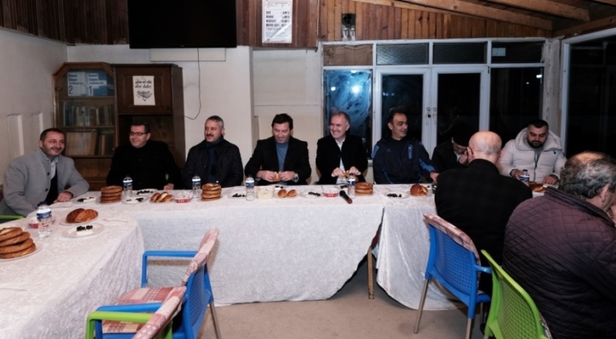 İnegöl'de Bereket Sofrası Boşnak Cami'inde kuruldu