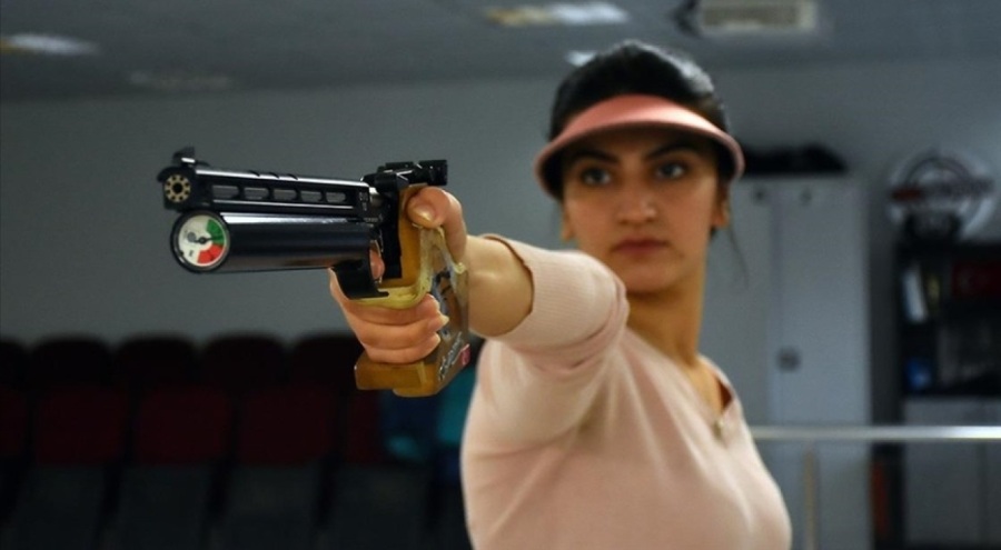 Milli atıcı Tuğba'nın hedefi yeni başarılar