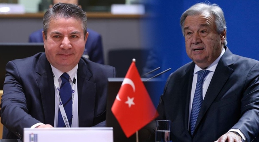 Türkiye'nin BM Daimi Temsilcisi, BM Genel Sekreteri Guterres ile görüştü
