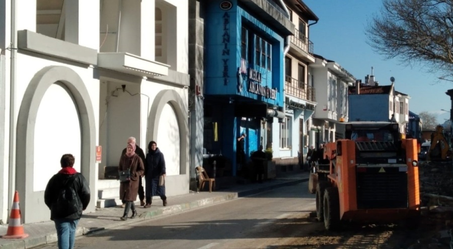 Mudanya'da tretuvar çalışmaları devam ediyor