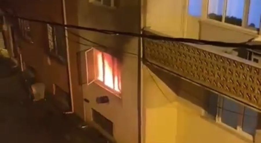 Bursa'da eşiyle tartıştı, evi ateşe verdi