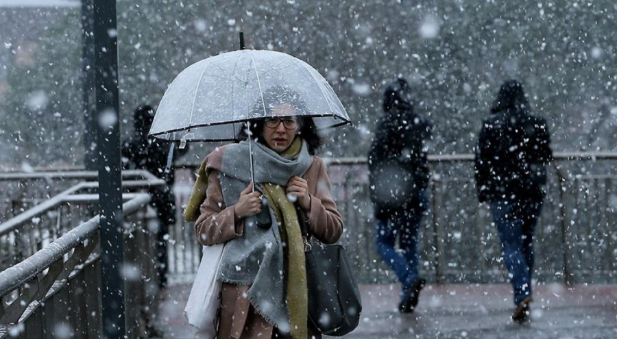 Marmara'ya kar geliyor!