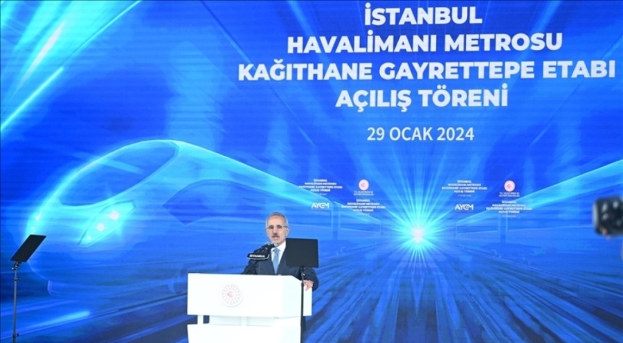 Bakan Uraloğlu: Gayrettepe-İstanbul Havalimanı arası 30 dakika olacak