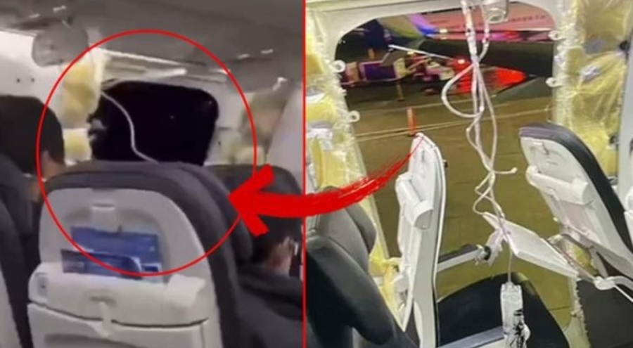 Havadayken gövdesinden parça kopan uçakla ilgili iddia gündem oldu!