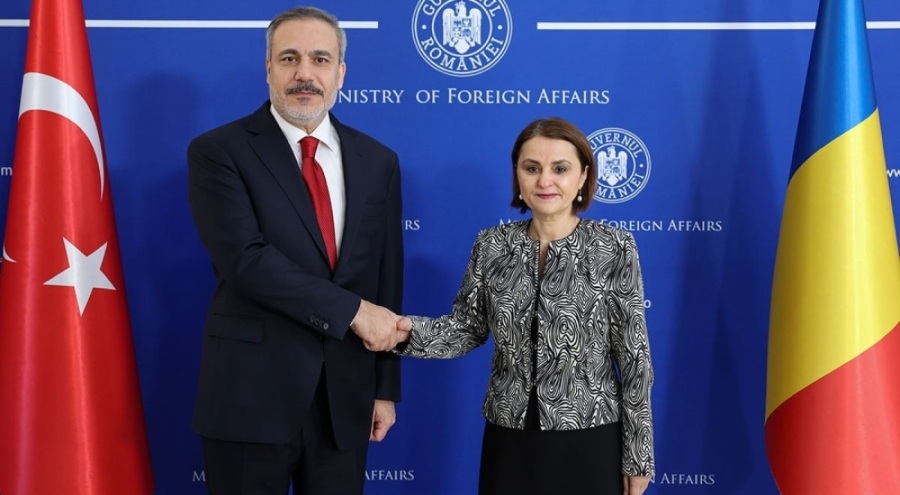 Bakan Hakan Fidan, Romanya Dışişleri Bakanı Luminita Odobescu ile görüştü