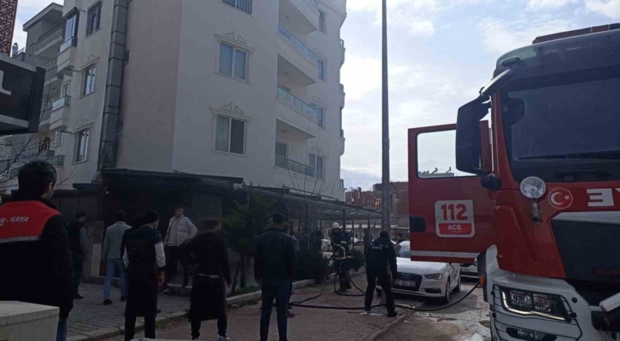 İş yerinde yangın çıktı!