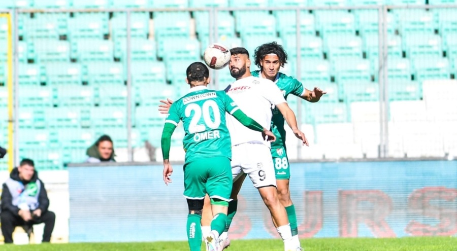 Bursaspor, Nazilli Belediyespor ile berabere kaldı