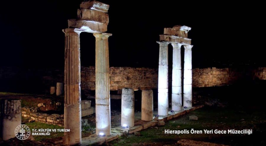 Hierapolis'de gece müzeciliği için geri sayım!