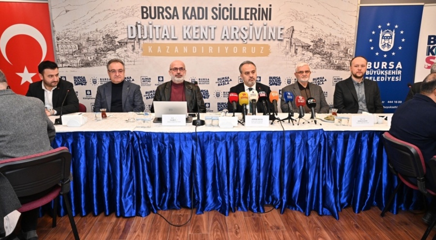 Kadı Sicilleri Bursa'nın Dijital Kent Arşivine aktarılıyor