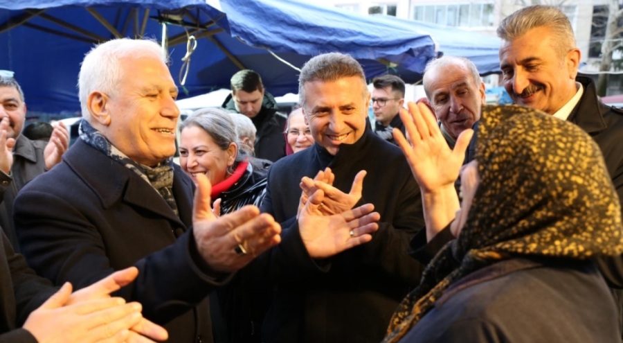 Büyükşehir Belediye Başkan Adayı Bozbey'e Bursalıların ilgisi yüksek!