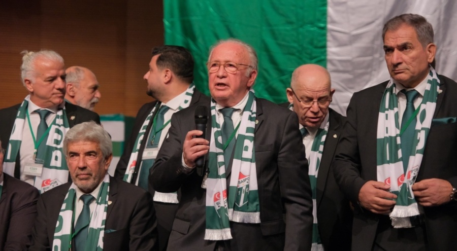 Bursaspor Başkanı Sinan Bür, Cumhurbaşkanı Erdoğan'la görüştü