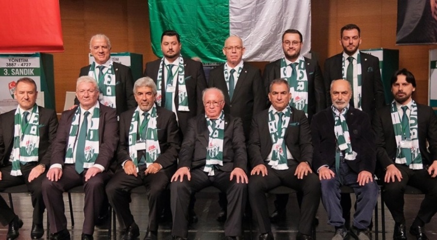 Bursaspor yönetiminde görev dağılımı yapıldı