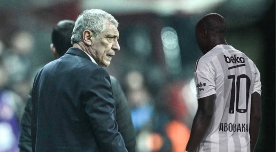 Beşiktaş'ta Fernando Santos'tan Aboubakar kararı