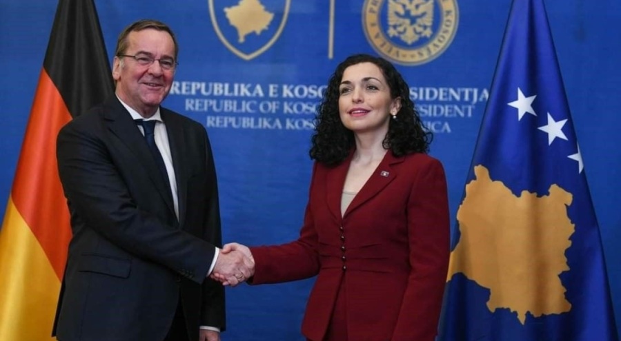 Almanya Savunma Bakanı Pistorius, Kosova'ya gitti