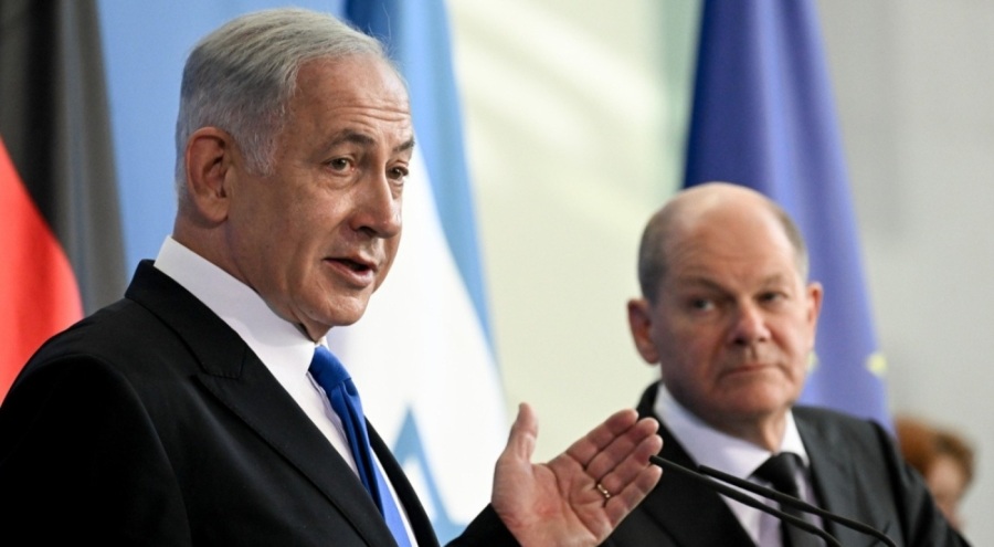 Scholz, Netanyahu ile görüşmesinde iki devletli çözümün altını çizdi