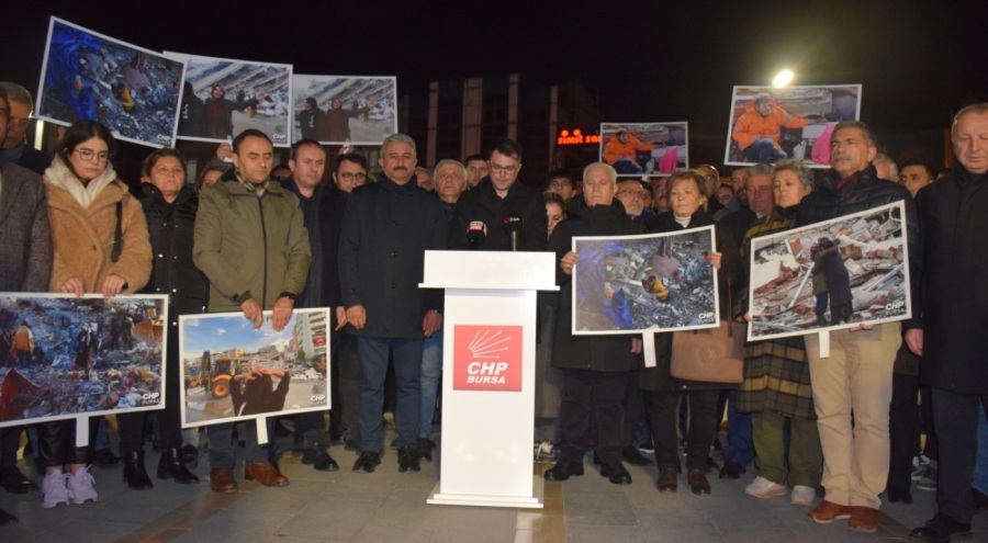 CHP Bursa 04.17'de 6 Şubat'ı andı!