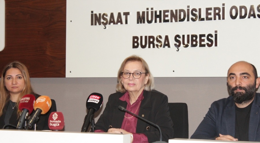 İMO Bursa Başkanı Küçükkayalar: 1 yılın sonunda sorunlar devam ediyor