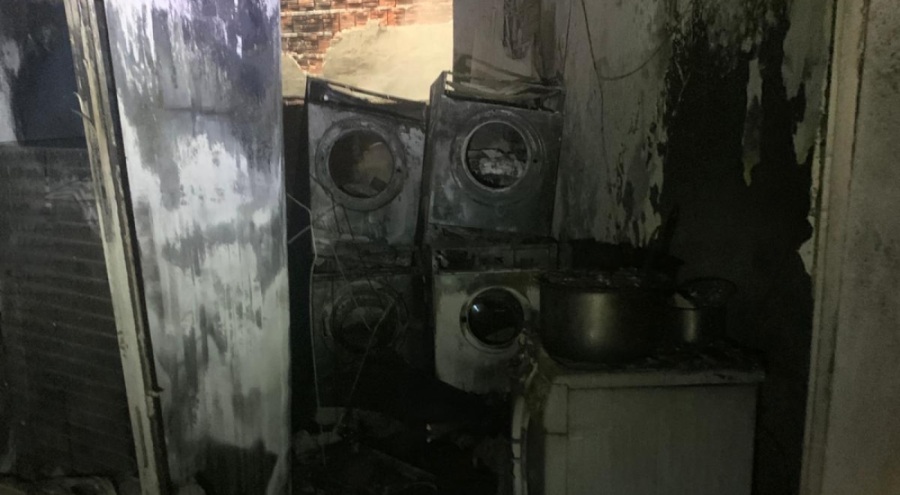 Hurda deposunda korkutan yangın