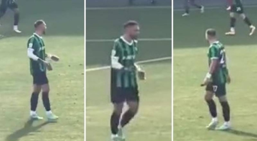 Elinde telefonla maç yapan Denizlisporlu Emre Sağlık'tan açıklama