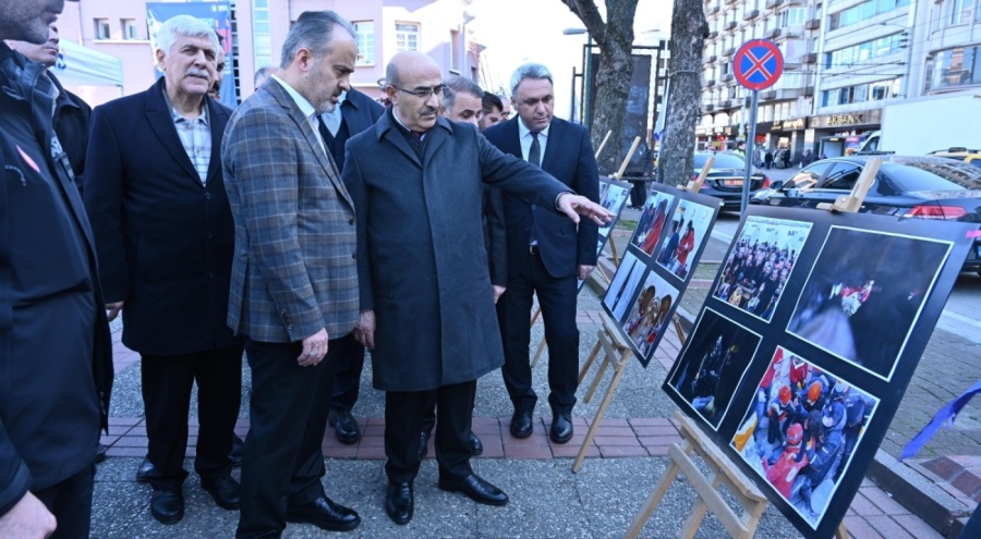 Bursa'da depremde hayatını kaybedenler dualarla anıldı