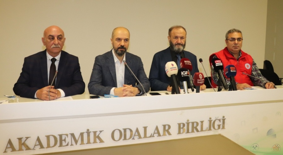 TMMOB Bursa İKK, KESK, DİSK ve Bursa Tabip Odası'ndan ortak açıklama: Afetler artık felaket olmasın