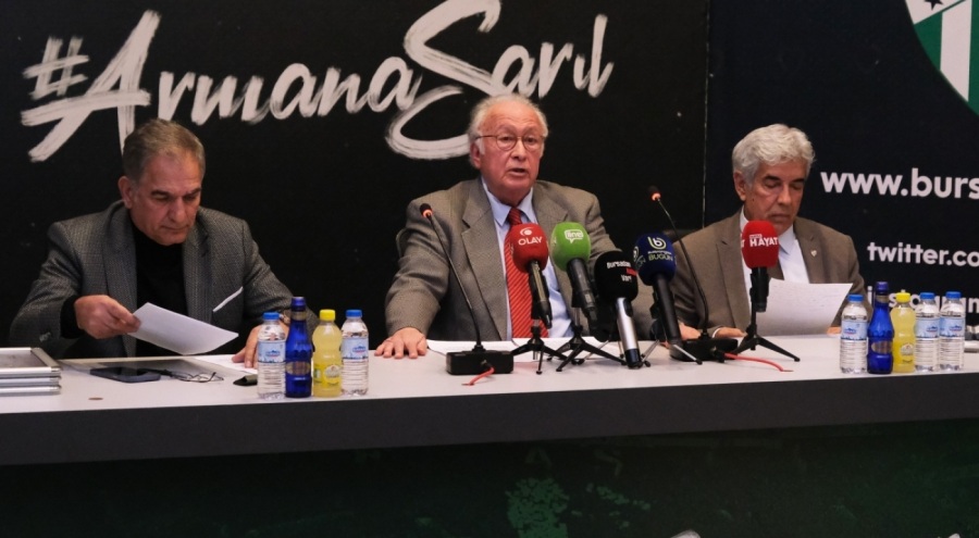 Başkan Bür: Bursaspor önce ayağa kalkacak, sonra koşacak