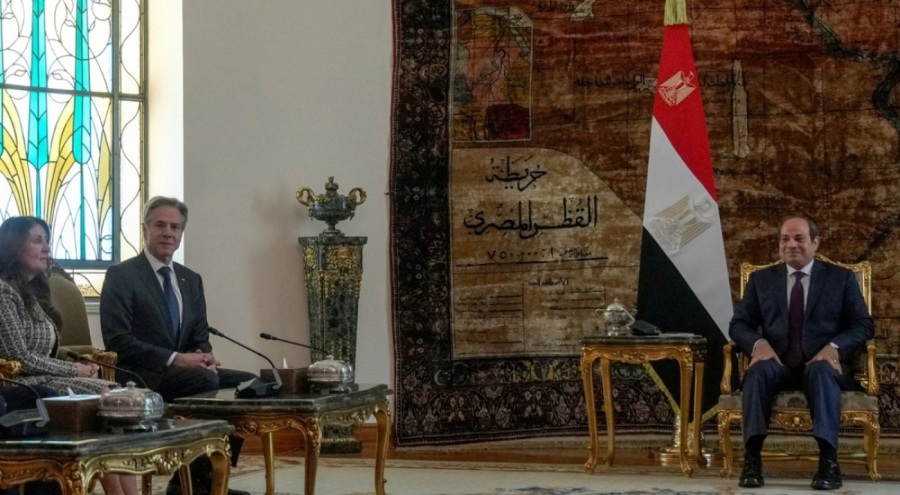 Blinken, Mısır'ı ziyaret etti