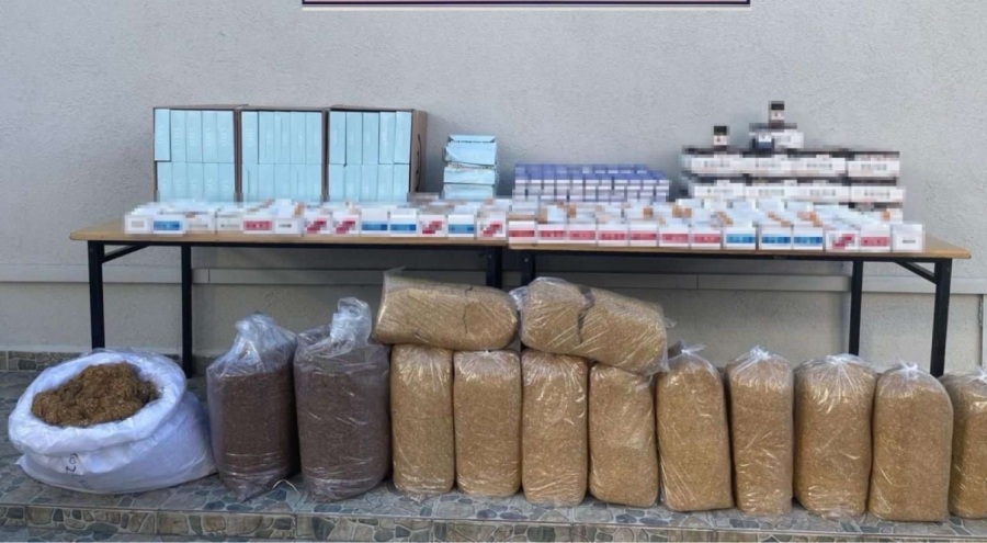 Tekirdağ'da tütün ve makaron operasyonu